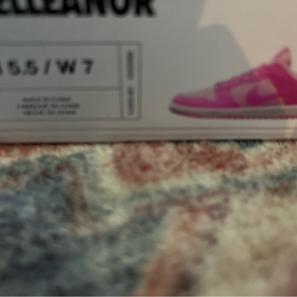 Nike Pink Low Dunks - Picture 8 of 8